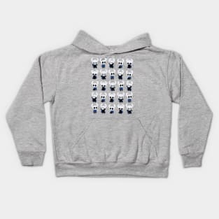 Hollow knight pattern Kids Hoodie